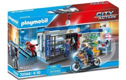 PLAYMOBIL CITY ACTION - POSTE DE POLICE ET CAMBRIOLEUR #70568